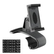 Car Buckle Instrument Panel Mobile Phone Holder(Narrow Head) - Car Holders by PMC TechLife | Online Shopping South Africa | PMC TechLife