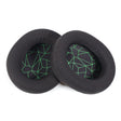 1 Pair Sponge Headset Pad for Steelseries Arctis Pro / Arctis 3 / 5 / 7(Green Print Mesh) - Earmuff & Pad by PMC TechLife | Online Shopping South Africa | PMC TechLife
