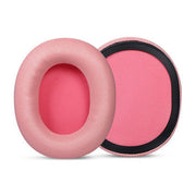 1 Pair Sponge Headset Pad for Steelseries Arctis Pro / Arctis 3 / 5 / 7(Pink Leather)