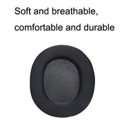 1 Pair Sponge Headset Pad for Steelseries Arctis Pro / Arctis 3 / 5 / 7(Blue Leather)