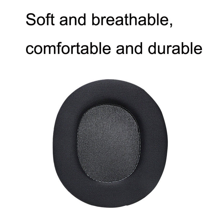 1 Pair Sponge Headset Pad for Steelseries Arctis Pro / Arctis 3 / 5 / 7(Blue Leather)