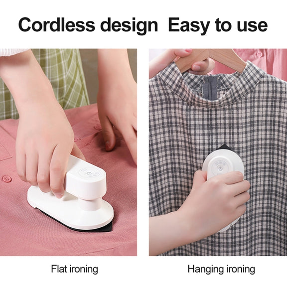 IM-168 Mini Wireless Ironing Iron Garment Steam(White)