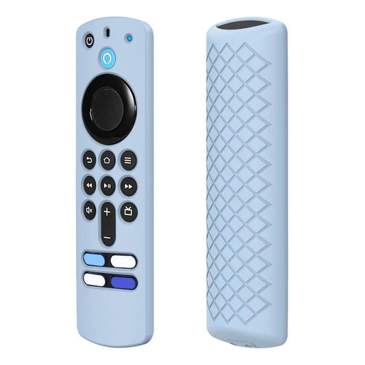 2 PCS Silicone Shell For Alexa Voice Remote 3rd Gen&TV Stick 3rd Gen(Blue) - Remote Control Covers by PMC Jewellery | Online Shopping South Africa | PMC Jewellery