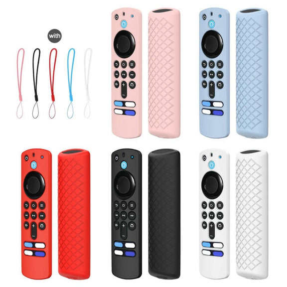 2 PCS Silicone Shell For Alexa Voice Remote 3rd Gen&TV Stick 3rd Gen(Blue)