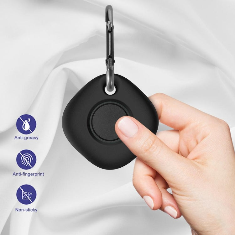 2 PCS Tracker Silicone Protective Case For Samsung Galaxy SmartTag(Black) - Tracker Protective Case by PMC TechLife | Online Shopping South Africa | PMC TechLife