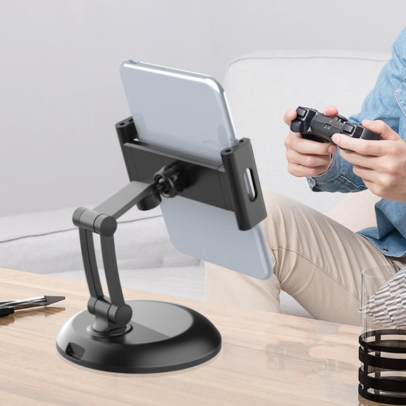 PB-45S Desktop Foldable Stand, For 5-12.9 Inch Mobile Phone/Tablet(Silver)