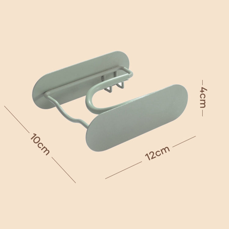 Bathroom Hair Dryer No Punching Iron Hanger(Black) - Hook by PMC TechLife | Online Shopping South Africa | PMC TechLife | Buy Now Pay Later Mobicred