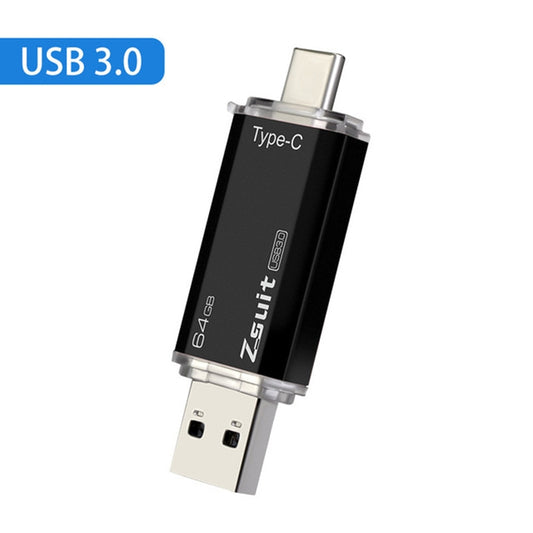 Zsuit Zstpc3 2 in 1 Type-C Interface Metal Phone U Disk, Randon Color Delivery 32GB(USB3.0) - free shipping - PMC Jewellery - Order now!