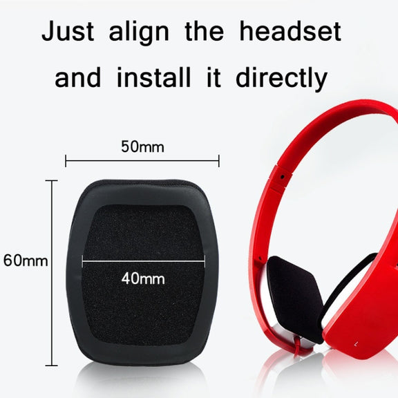 1 Pair Sponge Earphone Cover For Edifier K680 H640P(Purple)