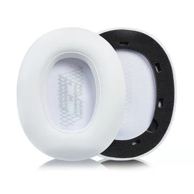 1 Pair Sponge Earphone Cover For JBL Live 650BT/660NC/Duet(White) - Earmuff & Pad by PMC TechLife | Online Shopping South Africa | PMC TechLife