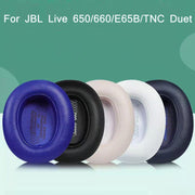 1 Pair Sponge Earphone Cover For JBL Live 650BT/660NC/Duet(Black)