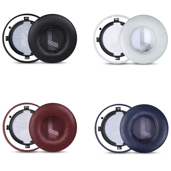 1 Pair Protein Skin Sponge Earphone Cover For JBL E45BT/E35/E45(A-Red)