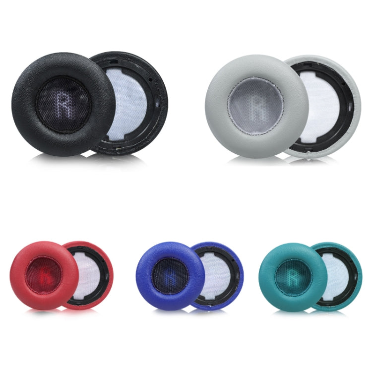 1 Pair Protein Skin Sponge Earphone Cover For JBL E45BT/E35/E45(B-Gray)