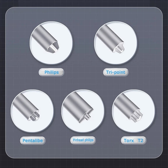Qianli Super Tactile Grip-Type Precision Silent Dual-Bearing Screwdriver, Series: Type A Phillips