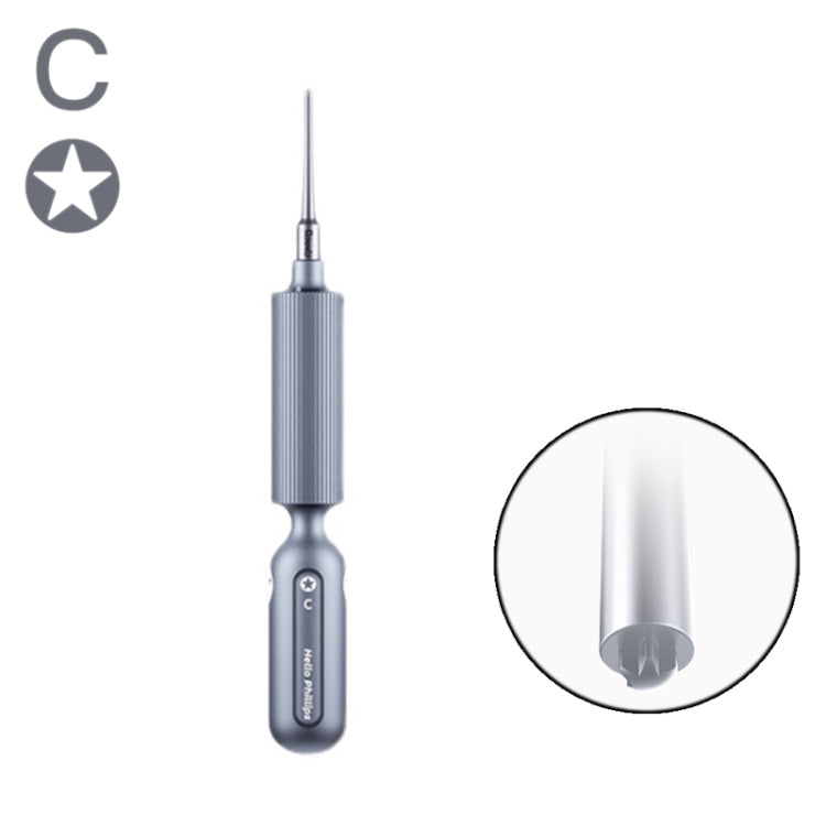 Qianli Super Tactile Grip-Type Precision Silent Dual-Bearing Screwdriver, Series: Type C Pentalibe - free shipping - PMC TechLife - Order now!