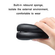 1 Pair Sponge Headphone Covers For Audio-Technica ATH-AR5BT / AR5iS(Black)