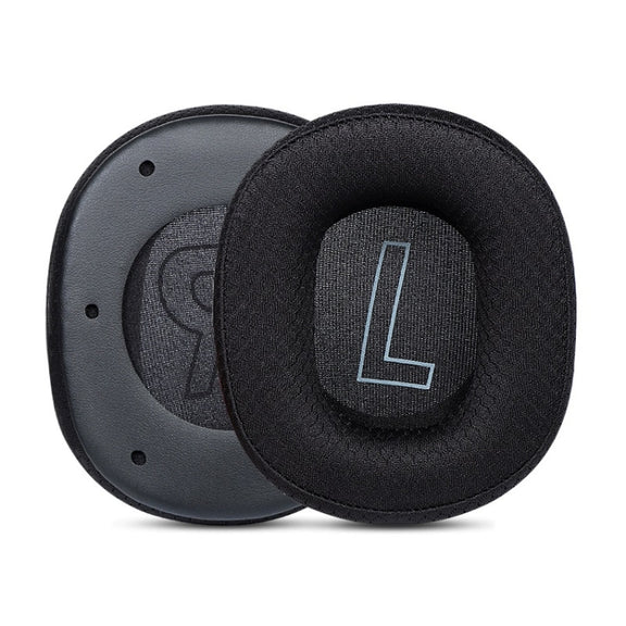 1 Pair Sponge Headset Cover For Edifier Hecate G2(Black-Mesh)