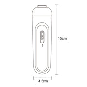J001 Rechargeable Electric Foot Sharpener Exfoliating Pedicure(White)