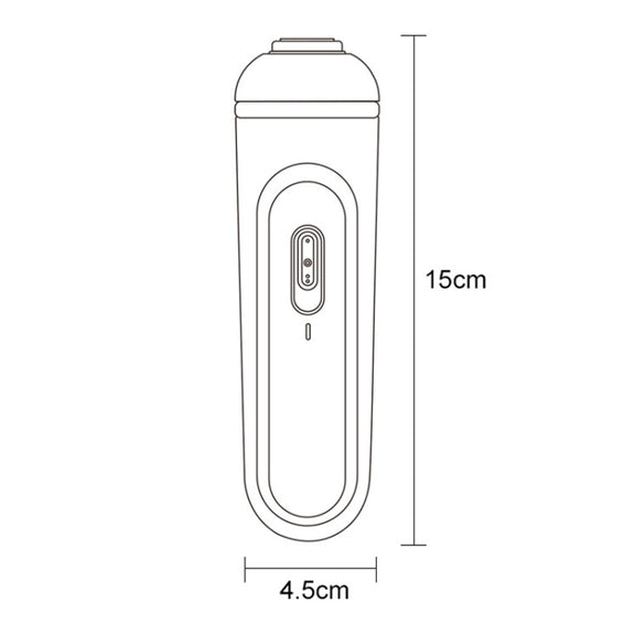 J001 Rechargeable Electric Foot Sharpener Exfoliating Pedicure(White)
