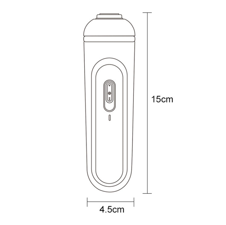 J001 Rechargeable Electric Foot Sharpener Exfoliating Pedicure(White)