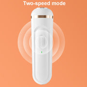 J001 Rechargeable Electric Foot Sharpener Exfoliating Pedicure(White)