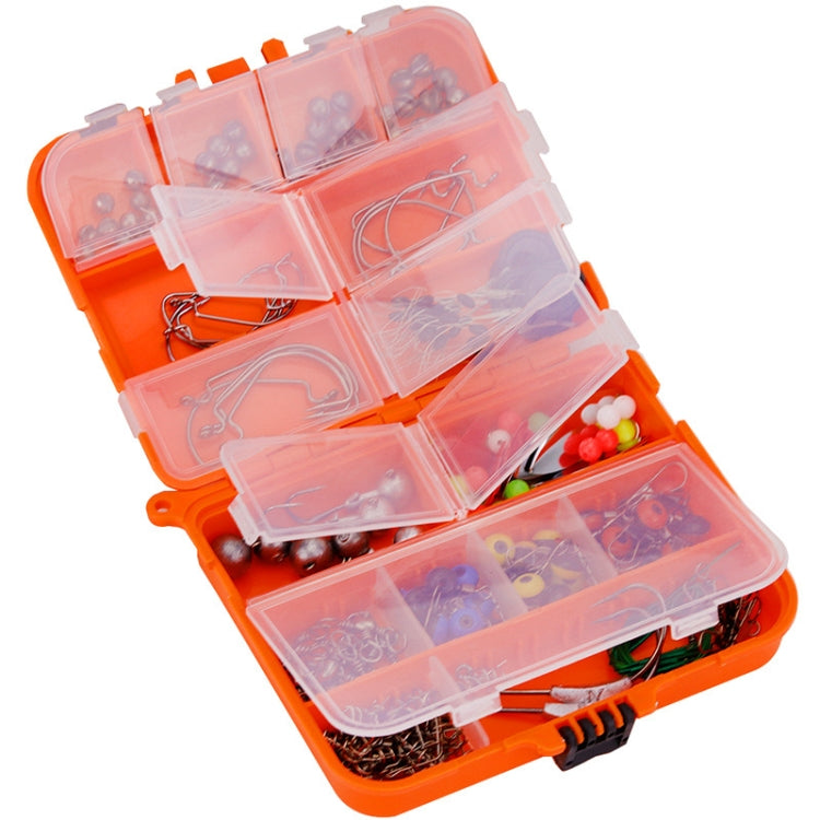 213 PCS / Set Road Squid Hook Accessories Set(026 Black Box)