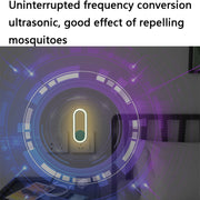 TS-06 Multifunctional Ultrasonic Electronic Mosquito Repellent, US Plug(White)