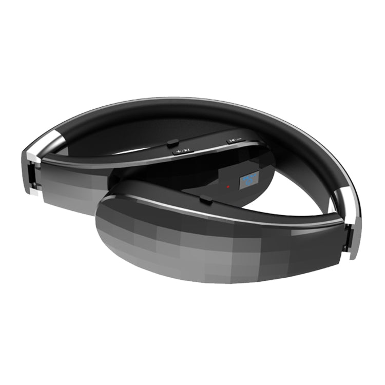 Telescopic Neck-Mounted Folding Bluetooth Earphone(Black) - Neck-mounted Earphone by PMC TechLife | Online Shopping South Africa | PMC TechLife