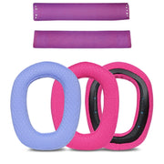 1 Pair Sponge Earmuff Headrest Pad For Logitech G435, Color: Rose Red Earmuffs