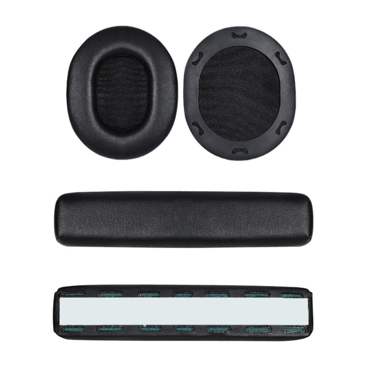 1 Pair Protein Skin Earmuff / Headbeam For Audio-Technica ATH-M70X(Headbeam)