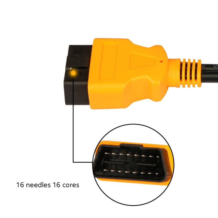 OBD2 1 for 2 Extended Line Car OBD16 Core Full-Expansion Line - Cables & Connectors by PMC TechLife | Online Shopping South Africa | PMC TechLife