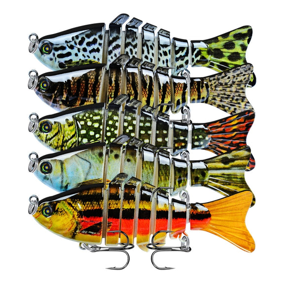 2 PCS PROBEROS HS001 10cm 15.5g Road Sub-Fish Bait Plastic Hard Bait(I)