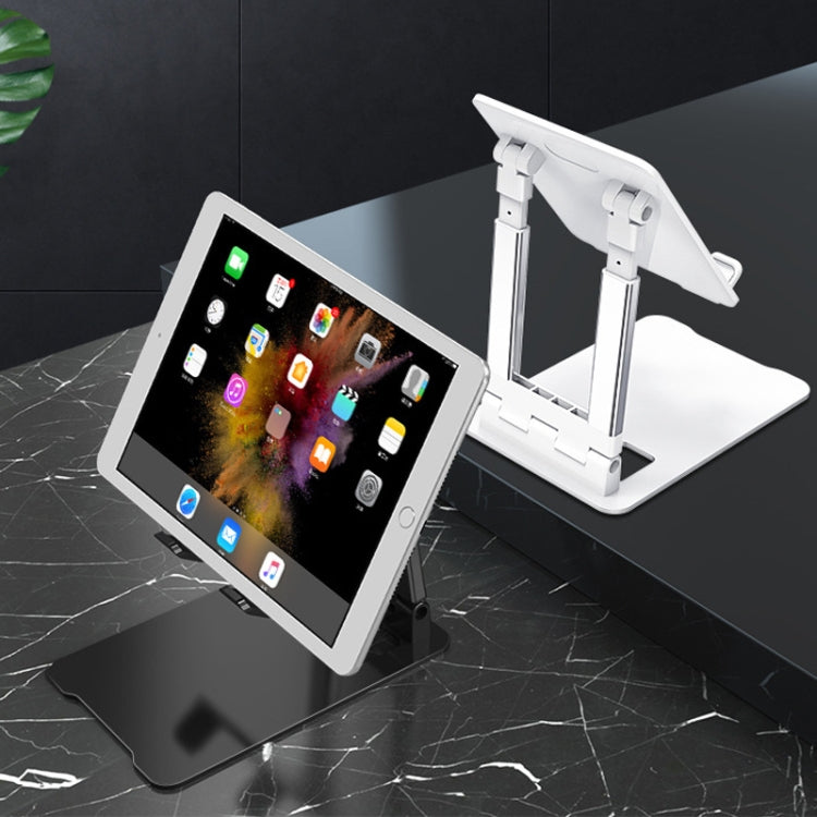 Desktop Foldable Liftable Anti-Skid Mobile Phone And Tablet Stand(White) - Desktop Holder by PMC TechLife | Online Shopping South Africa | PMC TechLife | Buy Now Pay Later Mobicred
