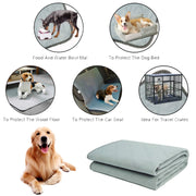 OBL0014 Can Water Wash Dog Urine Pad, Size: S (Gray)