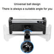 PB-45B Car Rear Aluminum Alloy Telescopic Mobile Phone Holder(Red Color Box)