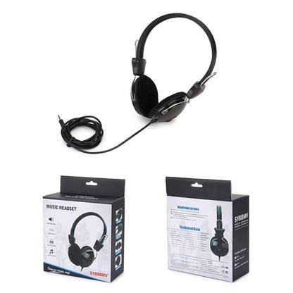Soyto SY808MV Online Class Office Computer Headset, Cable Length: 1.6m, Color: Black 6.5mm - free shipping - PMC Jewellery - Order now!
