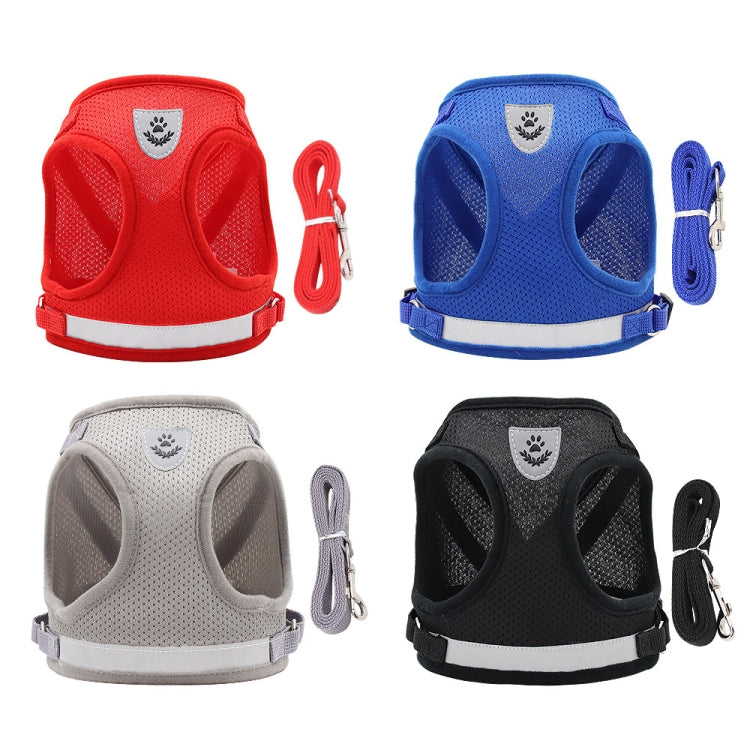 BL-844 Pet Chest Straps Reflective Breathable Dog Rope, Size: S(Black) - free shipping - PMC TechLife - Order now!