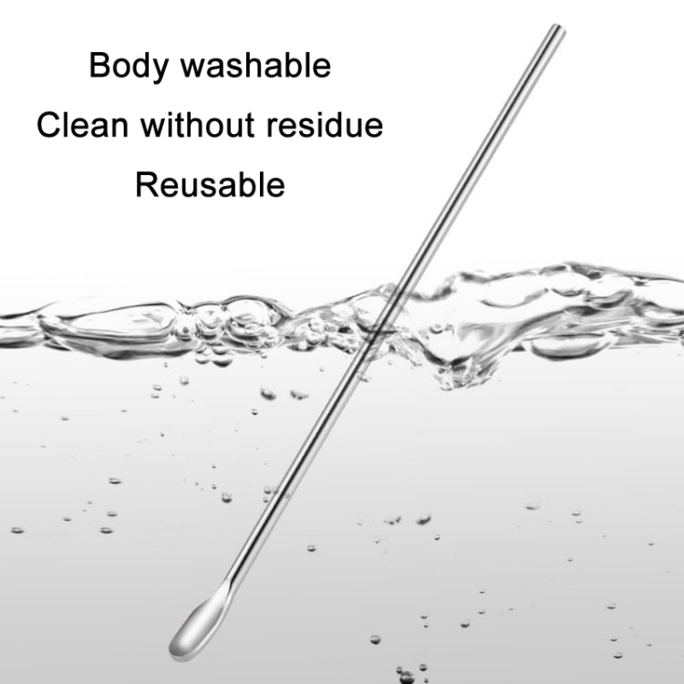 5 Sets 6 In 1 Stainless Steel Spring Spiral Portable Ear Pick, Specification: Pink - Ear Care Tools by PMC TechLife | Online Shopping South Africa | PMC TechLife