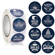 Bakery Cake Shop Cartoon Cute Sticker Decorative Sealing Sticker, Size: 2.5cm / 1 Inch(HA021)