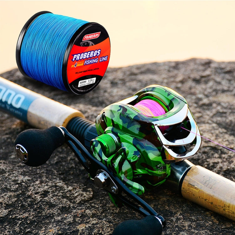PROBEROS 4 Edited 300M Fish Line, Line number: 4.0 / 40LB(Green) - free shipping - PMC TechLife - Order now!