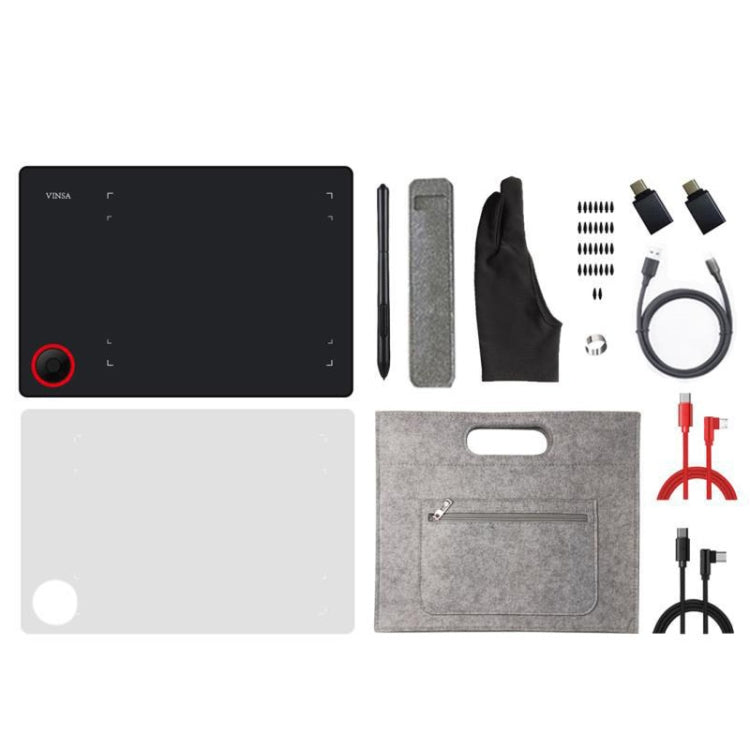 VINSA T608 Can Connected To Mobile Phone Hand-Painted Board, Style: Package 2 -  by PMC TechLife | Online Shopping South Africa | PMC TechLife