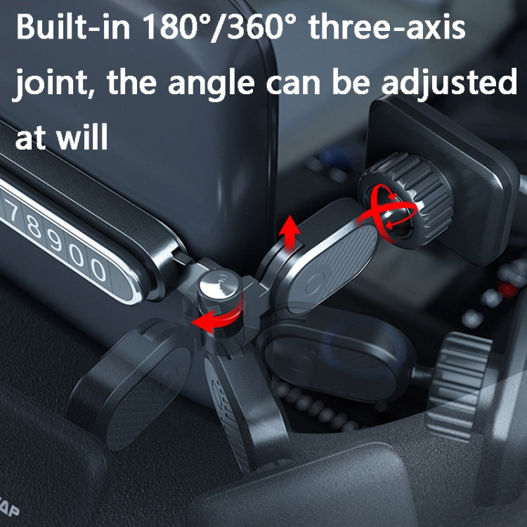 Sumi-tap Stp-0058 3 In 1 Magnetic Car Phone Holder(Black) - free shipping - PMC Jewellery - Order now!