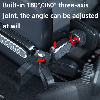 Sumi-tap Stp-0058 3 In 1 Magnetic Car Phone Holder(Black) - free shipping - PMC Jewellery - Order now!