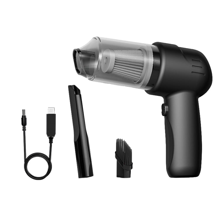 FL-8803 Portable Handheld Car Vacuum Cleaner, Style: 3.7V Wireless Charging (Black) - Vacuum Cleaner by PMC TechLife | Online Shopping South Africa | PMC TechLife