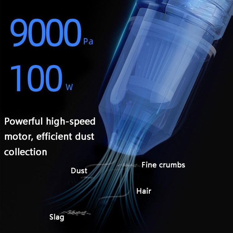 FL-8803 Portable Handheld Car Vacuum Cleaner, Style: 3.7V Wireless Charging (Black) - Vacuum Cleaner by PMC TechLife | Online Shopping South Africa | PMC TechLife