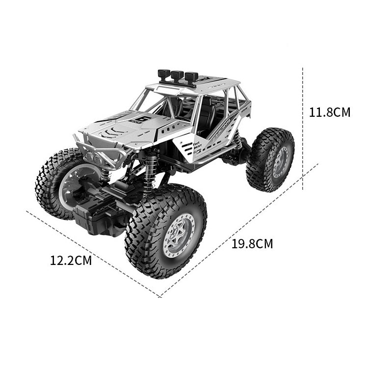 JZRC Alloy Remote Control Off-Road Vehicle Charging Remote Control Car Toy For Children Medium Alloy Silver - free shipping - PMC TechLife - Order now!