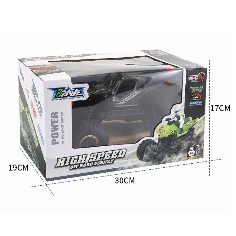 JZRC Alloy Remote Control Off-Road Vehicle Charging Remote Control Car Toy For Children Large Alloy Black