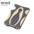RFID Anti-Degaussing Anti-Theft Metal Wallet(Gold) - Antimagnetic RFID Package by PMC TechLife | Online Shopping South Africa | PMC TechLife | Buy Now Pay Later Mobicred