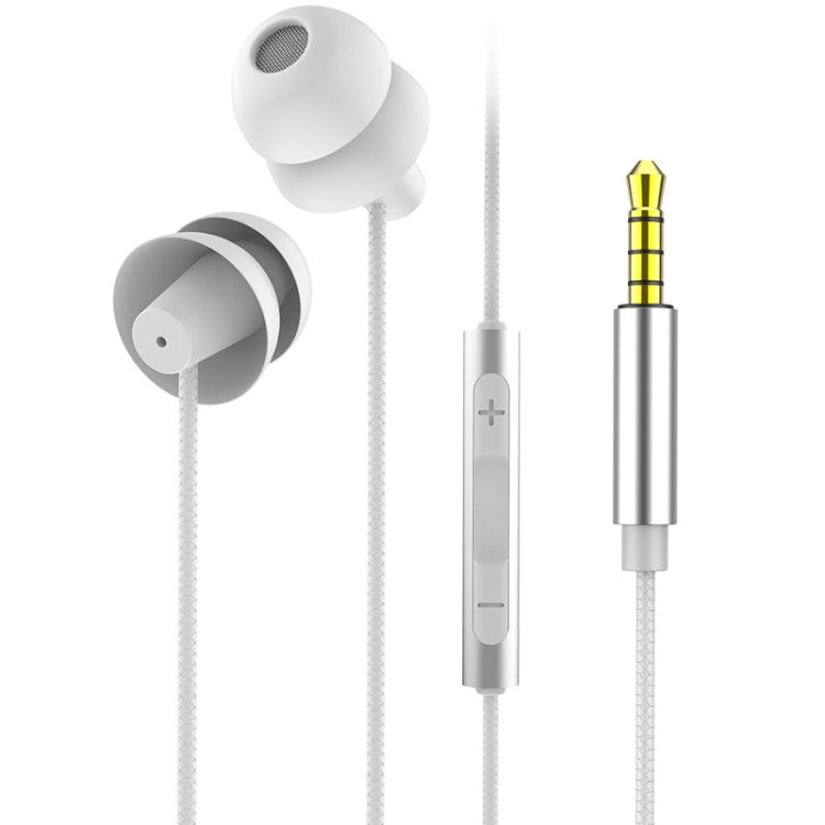EN3900 3.5mm Plug In-Ear Wired Control Earphone with Mic(White) - In Ear Wired Earphone by PMC TechLife | Online Shopping South Africa | PMC TechLife