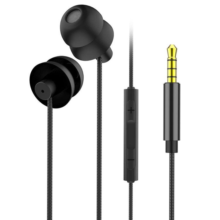 EN3900 3.5mm Plug In-Ear Wired Control Earphone with Mic(Black) - In Ear Wired Earphone by PMC TechLife | Online Shopping South Africa | PMC TechLife